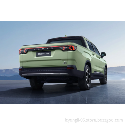 في الأسهم 2023 Geely Radar RD6 632km الكهربائية الالتقاط الجذع سيارات جديدة للطاقة